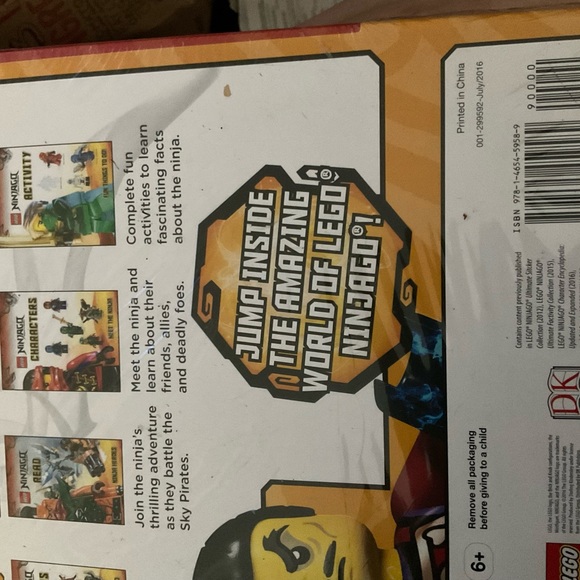 Brand new sticker book Lego Ninjago - Picture 2 of 6